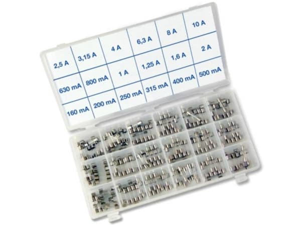 Püschel SORTI18TB Finsikring (Ø x L) 5 mm x 20 mm 0,16 A, 0,2 A, 0,25 A, 0,315 A, 0,4 A, 0,5 A, 0,63 A, 0,8 A, 1 A, 1,25 A, 1,6 A, 2 A, 2,5 A, 3,15 A