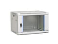 Miniatyrbilde 1 av 4: EFB Elektronik 691706FGR.1, Veggmonterbar hylle, 6U, 60 kg, Nøkkellås, Grå