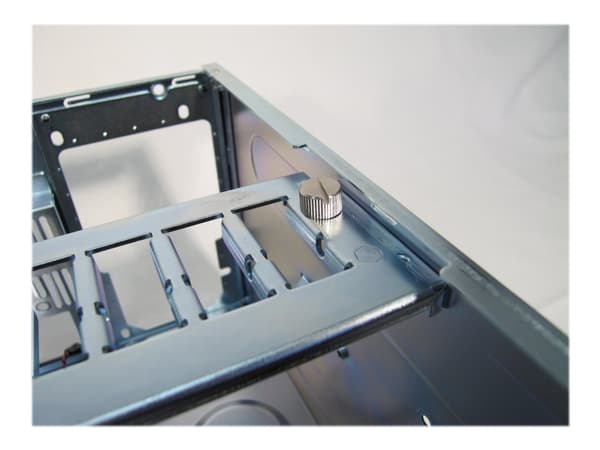 Chieftec UNC-410S-B-U3-OP - Rackmonterbar 4U - ATX - ingen strømforsyning - svart - USB