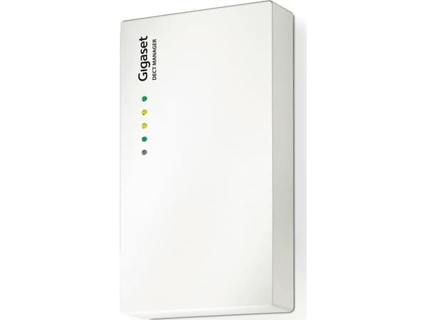 Gigaset N720 DM Pro - Trådløs VoIP-telefonbasisstasjon - DECT\GAP - SIP - polarhvit