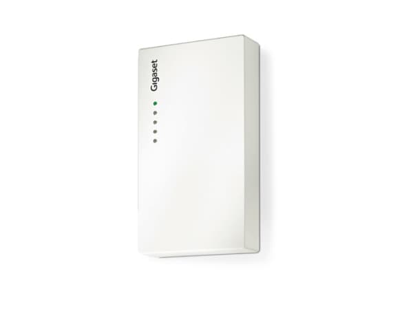 Gigaset N720 DM Pro - Trådløs VoIP-telefonbasisstasjon - DECT\GAP - SIP - polarhvit