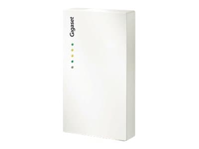 Gigaset N720 DM Pro - Trådløs VoIP-telefonbasisstasjon - DECT\GAP - SIP - polarhvit