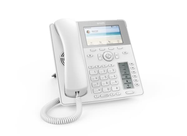 Snom D785, IP Phone, Valkoinen, Johdollinen puhelin, Seinä, 10000 entries, Kosketus  (NO PSU, requires PoE)