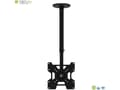 Miniatyrbilde 4 av 5: TECHly - Brakett - for LCD-skjerm - stål - svart - skjermstørrelse: 23"-37" - takmonterbar