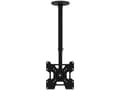 Miniatyrbilde 2 av 5: TECHly - Brakett - for LCD-skjerm - stål - svart - skjermstørrelse: 23"-37" - takmonterbar