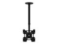 Miniatyrbilde 1 av 5: TECHly - Brakett - for LCD-skjerm - stål - svart - skjermstørrelse: 23"-37" - takmonterbar