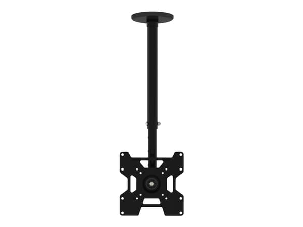 TECHly - Brakett - for LCD-skjerm - stål - svart - skjermstørrelse: 23"-37" - takmonterbar Sort