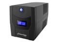 Miniatyrbilde 1 av 5: PowerWalker Basic VI 1500 STL FR - UPS - AC 162 - 290 V - 900 watt - 1500 VA - 7.2 Ah - USB - utgangskontakter: 4