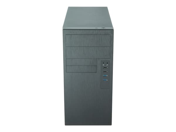 Chieftec Elox Series HO-11B - Tower - micro ATX 350 watt (ATX) - svart - USB/lyd