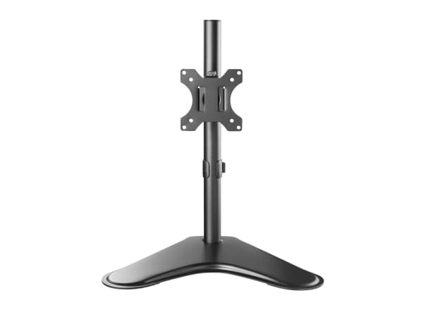Equip 650122, 75 x 75 mm, 100 x 100 mm, -45 - 45°, -90 - 90°, Aluminium, Plast, Sort