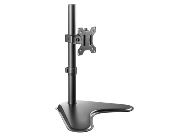 Equip 650122, 75 x 75 mm, 100 x 100 mm, -45 - 45°, -90 - 90°, Aluminium, Plast, Sort Svart