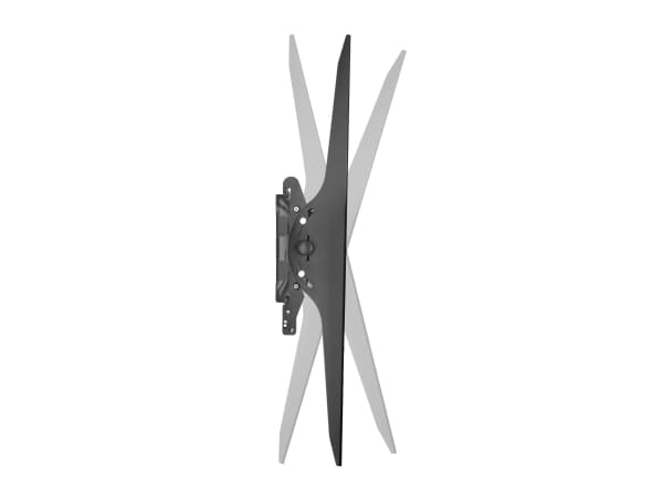 Equip 650322, 2,54 m (100"), 200 x 200 mm, 1098 x 807 mm, -15 - 15°, Stål, Sort