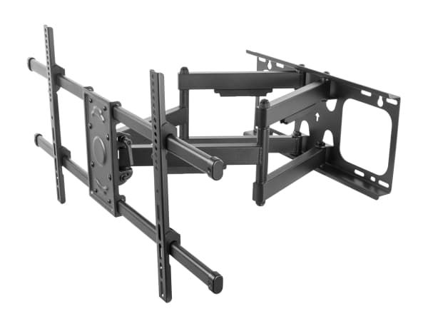 Equip 650324, 200 x 200 mm, 816 x 410 mm, -15 - 5°, -60 - 60°, Stål, Sort