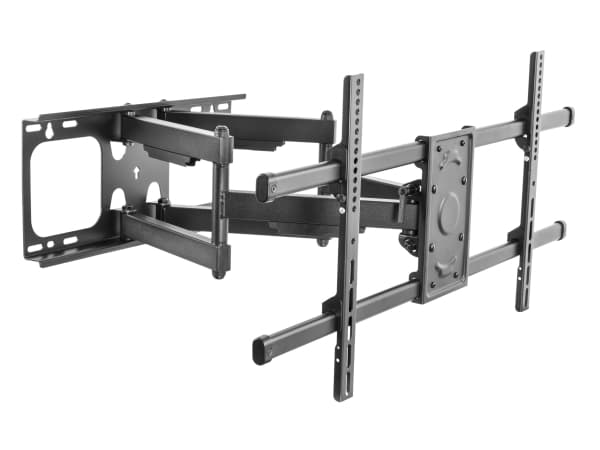 Equip 650324, 200 x 200 mm, 816 x 410 mm, -15 - 5°, -60 - 60°, Stål, Sort Sort