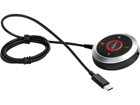 JABRA EVOLVE Link MS - Remote Control - Wired with USB-C - for Evolve 40 MS mono, 40 MS stereo