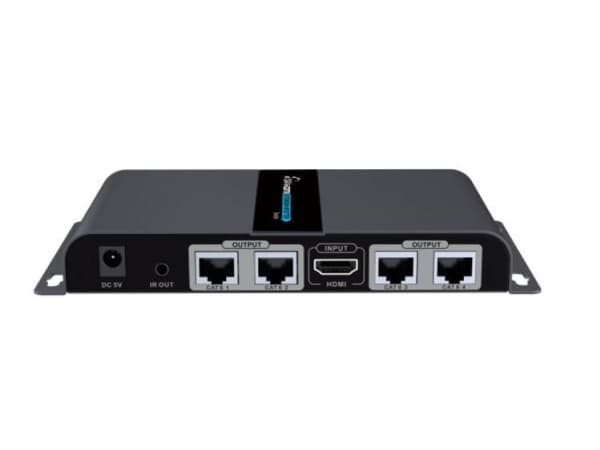 Techly IDATA EX-HL41TY, 1920 x 1080 piksler, AV-sender og -mottaker, 40 m, Sort, HDCP