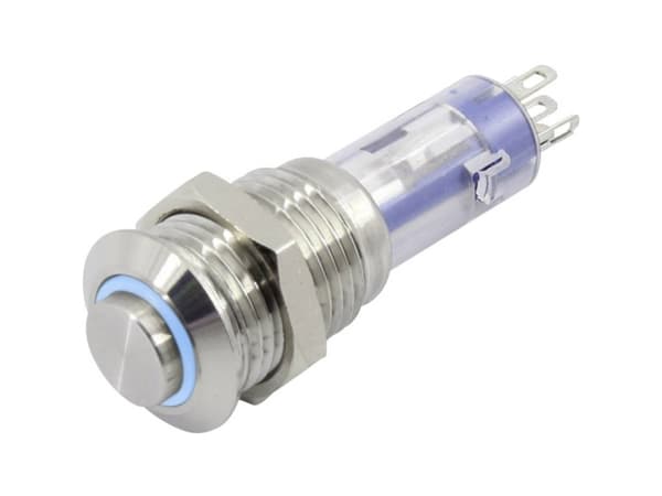 TRU COMPONENTS TC-6647596 LAS4GQH-11ZE/B/24V/S Pressostat 48 V 2 A 1 x On/Off Klikkende Blå 1 stk