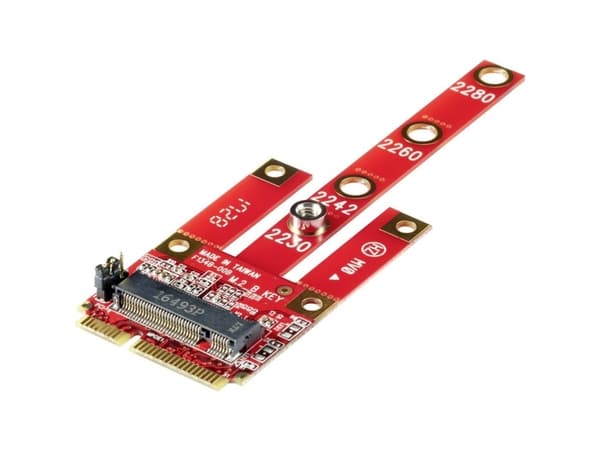 Renkforce RF-DT-134B Interface-konverter [1x PCI-E- 6-pol. - 1x Mini-PCI-Express]