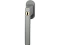 Pikkukuva 1 / 2: ABUS FG110 S SB, Ikkunan lukituskahva, Hopea, Yksivärinen, Sylinterilukko