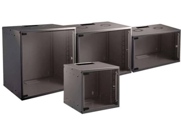 EFB Elektronik WGB-1906TS.45, Seinään asennettava laitekehikko, 6U, 80 kg, Musta