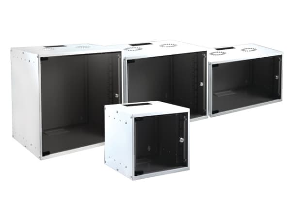 EFB Elektronik WGB-1912WS.60, Seinään asennettava laitekehikko, 12U, 80 kg, Valkoinen