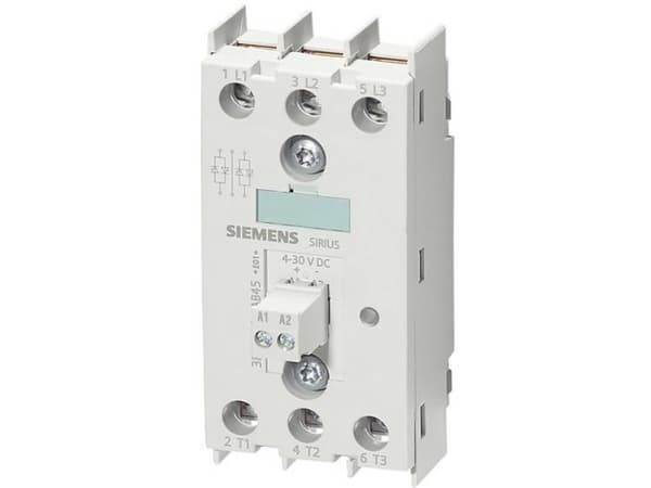 Siemens Halvlederrelæ 3RF22301AB35 30 A Koblingsspænding (max.): 600 V/AC Vekslende ved nulspænding 1 stk