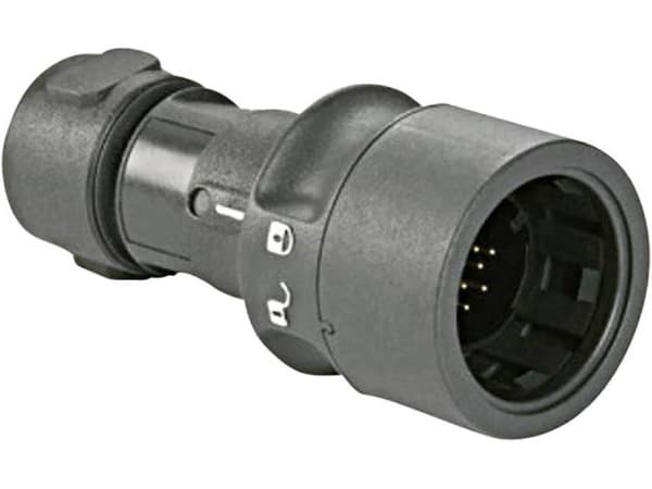 Bulgin PXP6010/03P/CR/0507 Cirkulär kontakt Kontakt, rak Serie (cirkulär kontakt): Buccaneer 6000 Totalt antal poler: 2 + PE 1 st