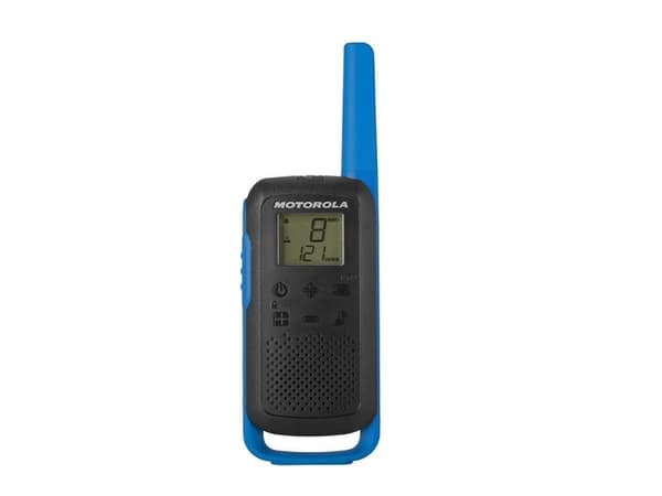 Motorola TALKABOUT T62 tvåvägsradio 16 kanaler 12500 MHz Svart, Blå