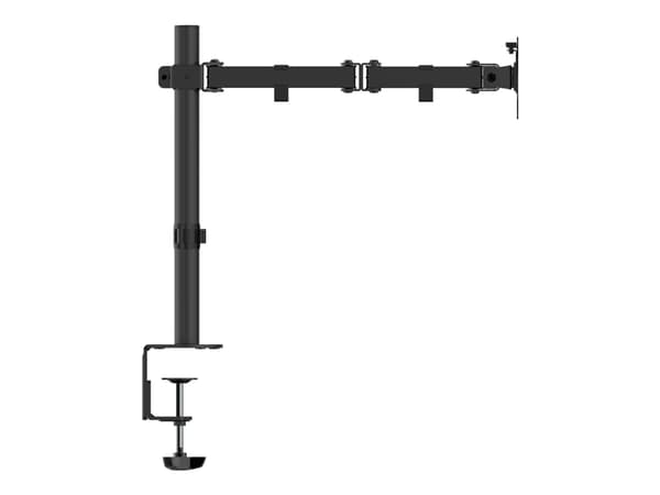 Vision VFM-DP - Monteringssett - for LCD-skjerm - stål - svart - skjermstørrelse: inntil 32" - skrivebordsmonterbar Sort
