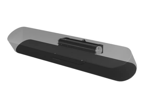 Flexson FLXBWM1021 - Konsol - för soundbar - höggradigt stål - svart - väggmonterbar - för Sonos Beam