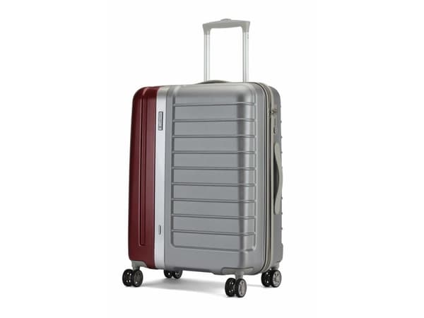 Kuffert Carlton Duo-tone hardcase 55 cm silver/bordeaux