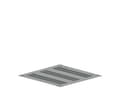 Miniatyrbilde 2 av 4: Siemens 8PQ2304-6BA02 Loftplade (L x B x H) 600 x 400 x 1950 mm Stål 1 stk