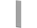 Miniatyrbilde 4 av 5: Siemens 8PQ2420-4BA02 Bagplade (B x H) 400 mm x 2000 mm Stålplade 1 stk