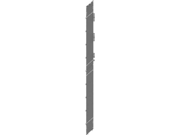 Siemens 8PQ3000-0BA15 Skiljevägg (L x B x H) 400 x 1 x 1900 mm Metall 1 st
