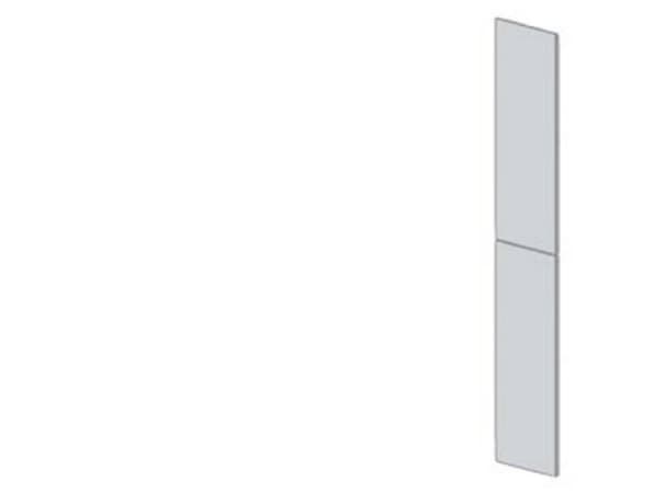 Siemens 8PQ3000-0BA51 Afskærmning (L x B x H) 400 x 400 x 2000 mm Stålplade Lysegrå 1 stk