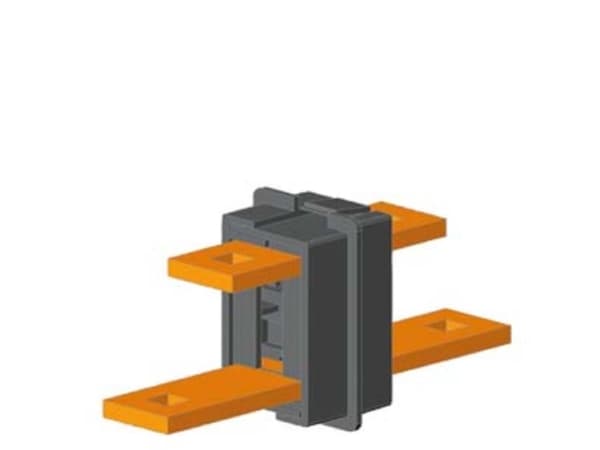 Siemens 8PQ5000-0BA72 Tilslutningsterminal (L x B x H) 134 x 60 x 40 mm Plastic Sort 1 stk