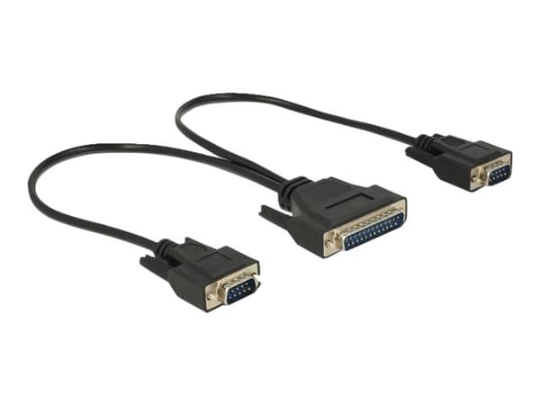 Delock PCI Express Card > 2 x Serial RS-422/485 - Seriell adapter - PCIe 2.0 - RS-422/485 Sort
