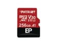 Miniatyrbild 4 av 5: Patriot EP Series - Flash-minneskort (microSDXC till SD-adapter inkluderad) - 256 GB - A1 / Video Class V30 / UHS-I U3 / Class10 - mikroSDXC UHS-I