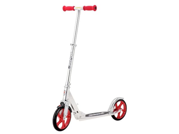 Razor A5 Lux, Universell, Klassisk sparkesykkel, Alle kjønn, Asfalt, 100 kg, 2 hjul Rød, Rustfritt stål