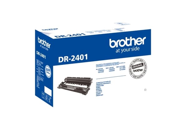 Brother DR2401 - Original - valsenhet - för Brother DCP-L2512, L2532, L2552, HL-L2312, L2352, L2372, MFC-L2712, L2732, L2752