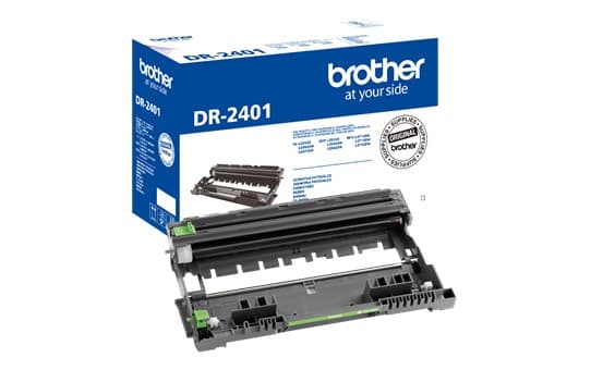 Brother DR2401 - Original - valsenhet - för Brother DCP-L2512, L2532, L2552, HL-L2312, L2352, L2372, MFC-L2712, L2732, L2752
