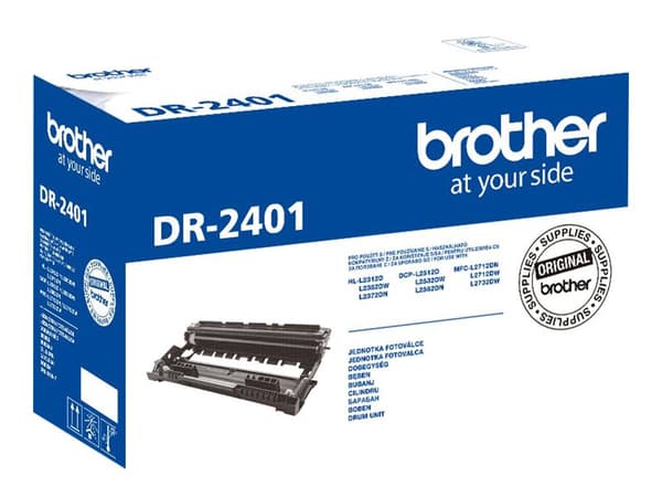 Brother DR2401 - Original - trommelsett - for Brother DCP-L2512, L2532, L2552, HL-L2312, L2352, L2372, MFC-L2712, L2732, L2752