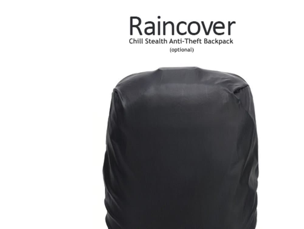 Chill Innovation Stealth Rain - Regnjacka - polyester - svart - för Chill Innovation Stealth