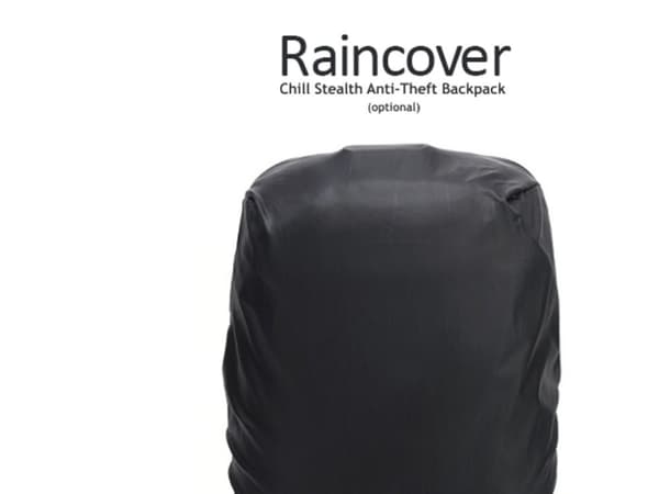 Chill Innovation Stealth Rain - Regnjacka - polyester - svart - för Chill Innovation Stealth