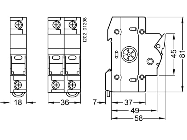Siemens 3NW7023-4, Multifärg, 104 g
