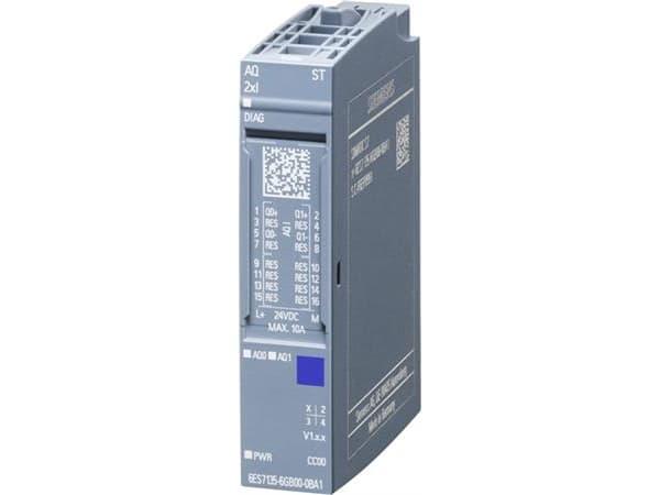 Siemens 6ES7135-6GB00-0BA1, Analog, Strömförsörjning av system, Multifärg, 39 g, 65 mm, 23 mm