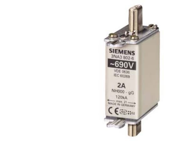 Siemens 3NA3805-6, 1 kpl, 65 mm, 62 mm, 84 mm, 130 g