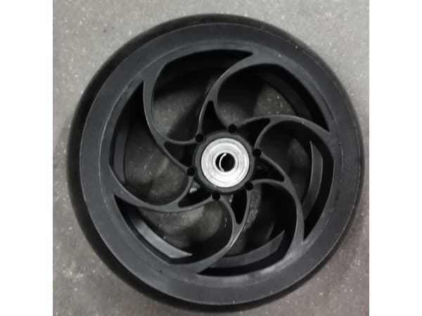 Etupyörä Musta MCU-Sport 120W sähköpyörätuoliin