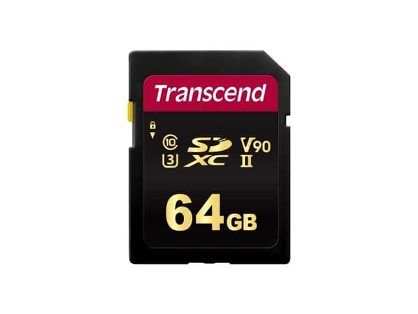 Transcend 700S - Flashminnekort - 64 GB - Video Class V90 / UHS-II U3 / Class10 - SDXC UHS-II