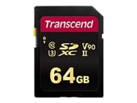 Transcend 700S - Flashminnekort - 64 GB - Video Class V90 / UHS-II U3 / Class10 - SDXC UHS-II